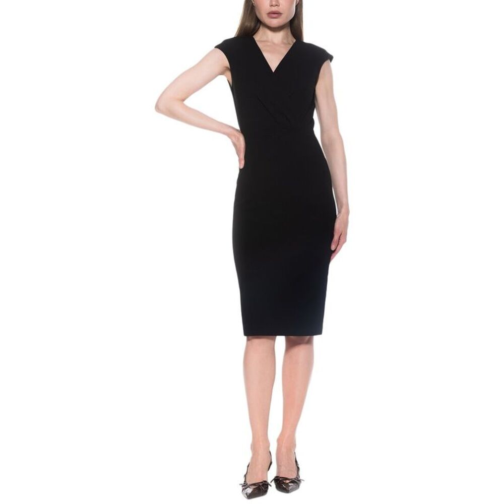 Alexia Admor Womens  Essence Sheath Dress, Black